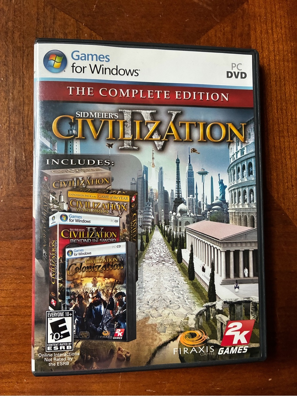 Sid Meier's Civilization IV: The Complete Edition PC Game - Black Cover (2K)